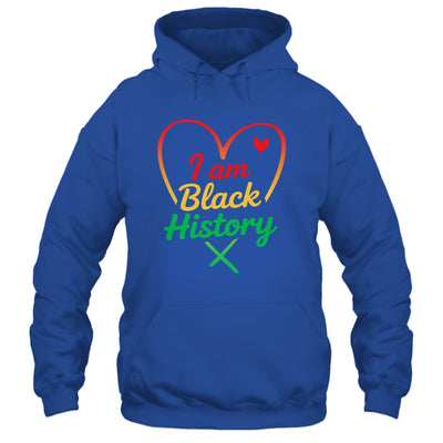 I Am Black History Heart Love African American Women Men Kid Shirt & Tank Top | teecentury