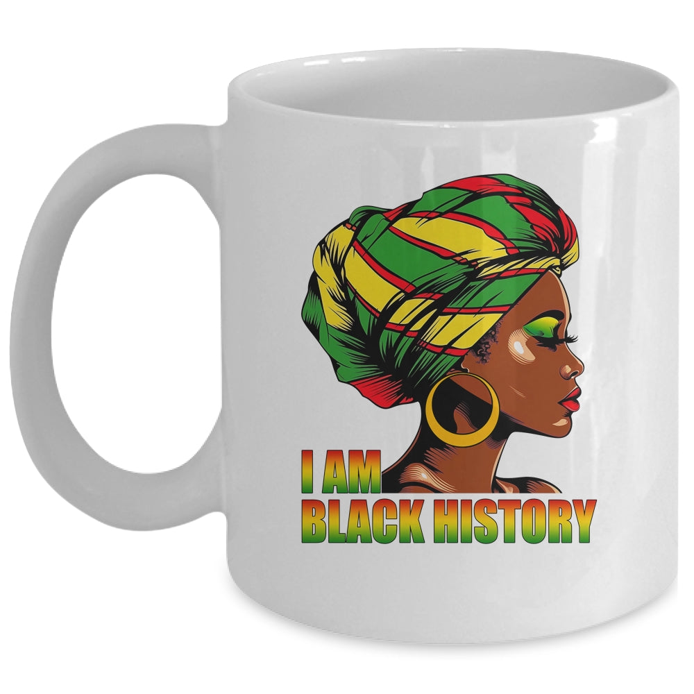 I Am Black History Month African American Juneteenth Mug | teecentury