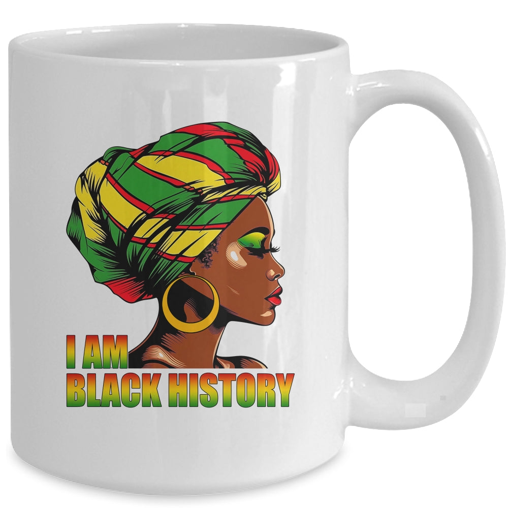 I Am Black History Month African American Juneteenth Mug | teecentury