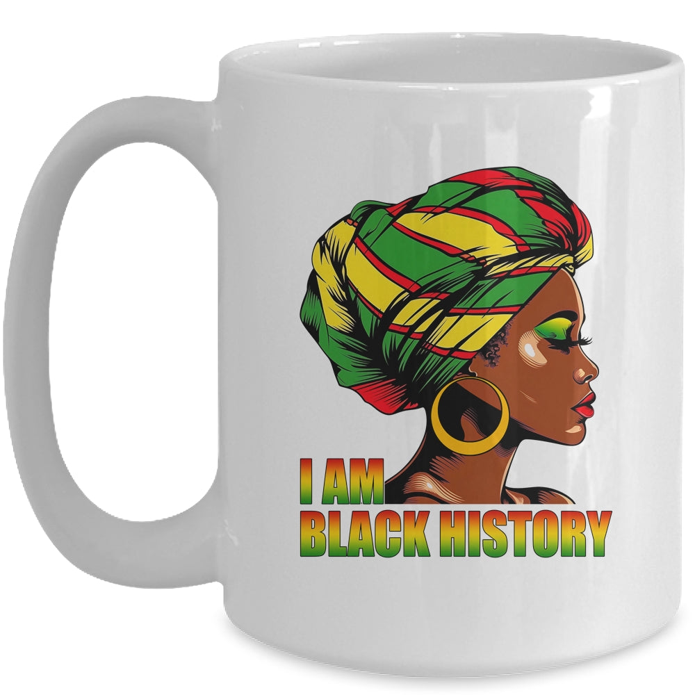 I Am Black History Month African American Juneteenth Mug | teecentury