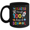 I Blasted Through 100 Days Of School 100th Day Teacher Kids Mug | teecentury