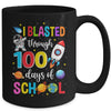 I Blasted Through 100 Days Of School 100th Day Teacher Kids Mug | teecentury
