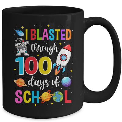 I Blasted Through 100 Days Of School 100th Day Teacher Kids Mug | teecentury