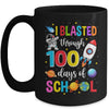I Blasted Through 100 Days Of School 100th Day Teacher Kids Mug | teecentury