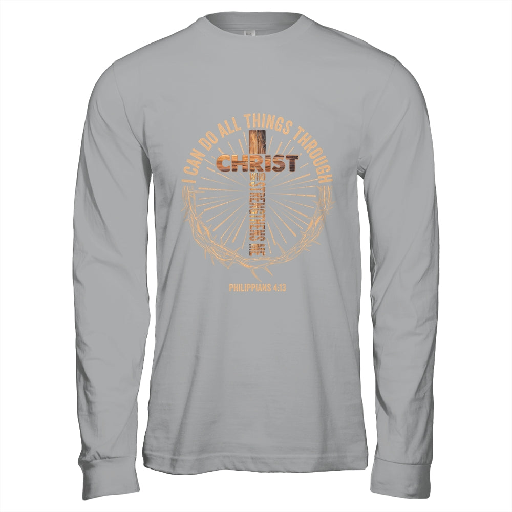 I Can Do All Things Through Christ Jesus Men Christian Shirt & Hoodie | teecentury