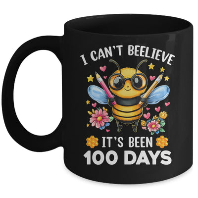 I Can't Believe Its Been 100 Days Funny Bee 100th Day School Mug | teecentury
