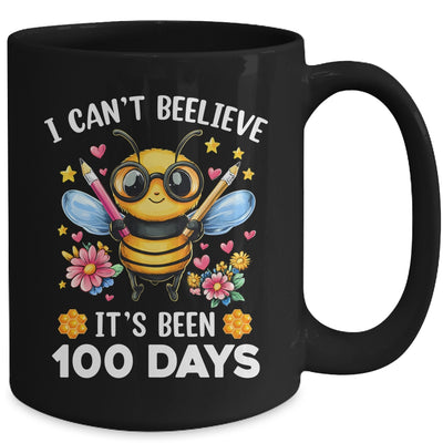 I Can't Believe Its Been 100 Days Funny Bee 100th Day School Mug | teecentury