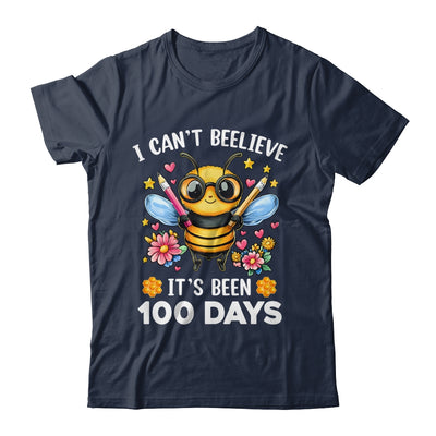 I Can't Believe Its Been 100 Days Funny Bee 100th Day School Shirt & Hoodie | teecentury