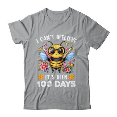 I Can't Believe Its Been 100 Days Funny Bee 100th Day School Shirt & Hoodie | teecentury