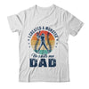 I Created A Monster He Call Me Dad Softball Baseball Retro Shirt & Hoodie | teecentury