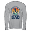 I Created A Monster He Call Me Dad Softball Baseball Retro Shirt & Hoodie | teecentury