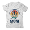 I Created A Monster He Call Me Mom Softball Baseball Retro Shirt & Tank Top | teecentury