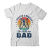 I Created A Monster She Call Me Dad Softball Baseball Retro Shirt & Hoodie | teecentury