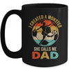 I Created A Monster She Calls Me Dad Soccer Father's Day Mug | teecentury