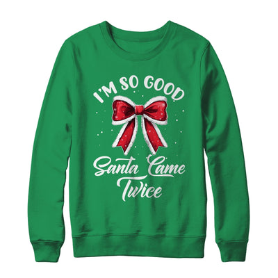 I Deliver All Night Long I'm So Good Santa Came Twice Adult Shirt & Sweatshirt | teecentury