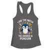 I Did Math Answer Penguin Cute Boys Girls Kids Women Student Shirt & Tank Top | teecentury