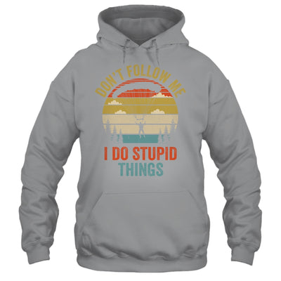 I Do Stupid Things Skydiving Art For Men Women Skydiver Shirt & Tank Top | teecentury