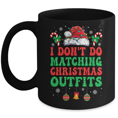I Don't Do Matching Christmas Outfits Funny Couples But I Do Mug | teecentury