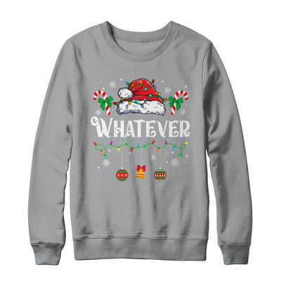 I Don't Do Matching Christmas Outfits Whatever Shirt & Sweatshirt | teecentury