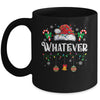 I Don't Do Matching Christmas Outfits Whatever Mug | teecentury