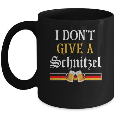 I Don't Give A Schnitzel German Beer Wurst Funny Oktoberfest Mug | teecentury