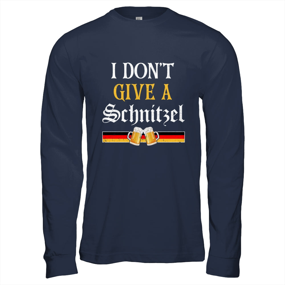 I Don't Give A Schnitzel German Beer Wurst Funny Oktoberfest Shirt & Hoodie | teecentury