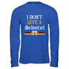 I Don't Give A Schnitzel German Beer Wurst Funny Oktoberfest Shirt & Hoodie | teecentury