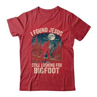 I Found Jesus Still Looking For Bigfoot Christian Sasquatch Shirt & Hoodie | teecentury