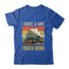 I Have A One Track Mind Train Men Women Retro Railroad Lover Shirt & Hoodie | teecentury