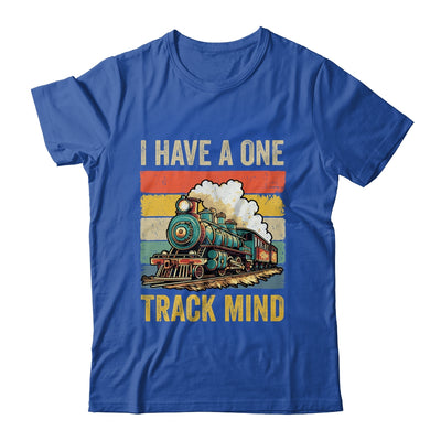 I Have A One Track Mind Train Men Women Retro Railroad Lover Shirt & Hoodie | teecentury