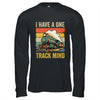 I Have A One Track Mind Train Men Women Retro Railroad Lover Shirt & Hoodie | teecentury