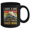 I Have A One Track Mind Train Men Women Retro Railroad Lover Mug | teecentury