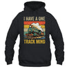 I Have A One Track Mind Train Men Women Retro Railroad Lover Shirt & Hoodie | teecentury