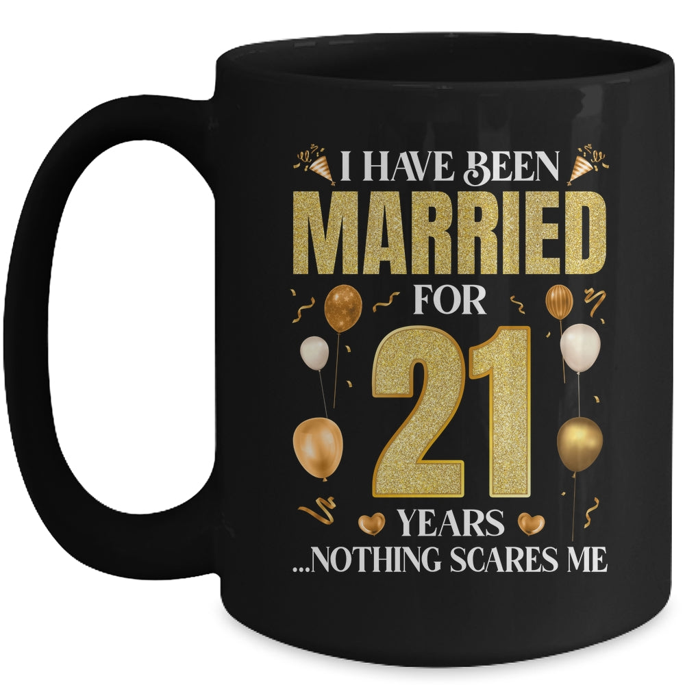 I Have Been Married For 21 Years 21st Wedding Anniversary Mug | teecentury