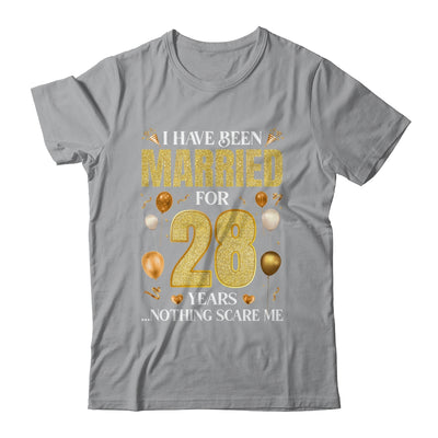 I Have Been Married For 28 Years 28th Wedding Anniversary Shirt & Hoodie | teecentury