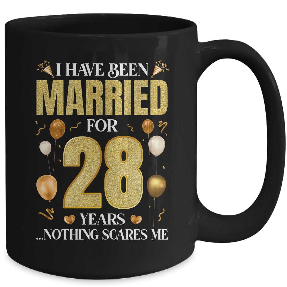 I Have Been Married For 28 Years 28th Wedding Anniversary Mug | teecentury