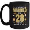 I Have Been Married For 28 Years 28th Wedding Anniversary Mug | teecentury