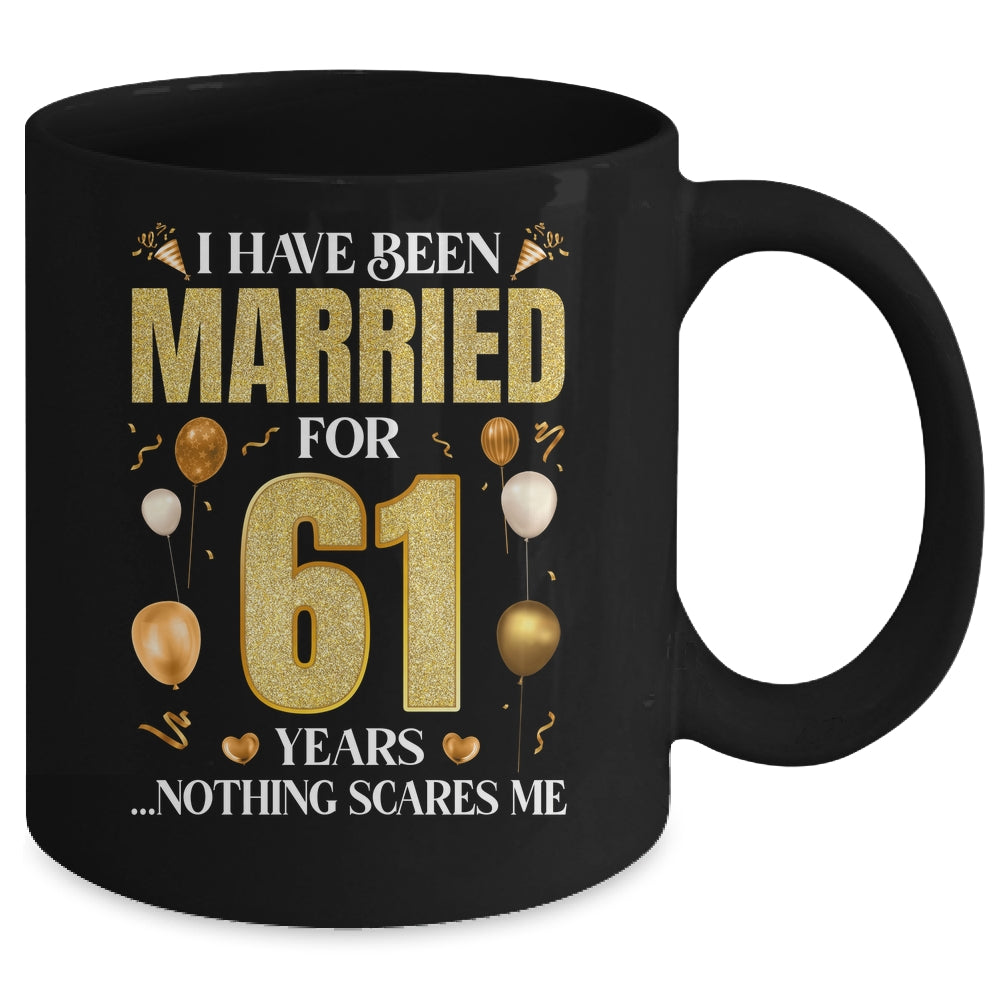 I Have Been Married For 61 Years 61st Wedding Anniversary Mug | teecentury