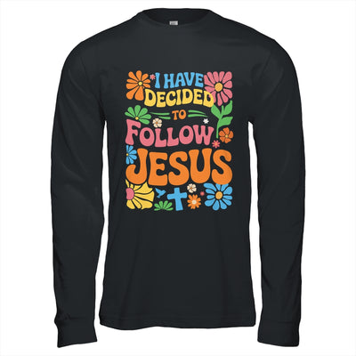 I Have Decided To Follow Jesus Retro Boho Christian Baptism Shirt & Hoodie | teecentury