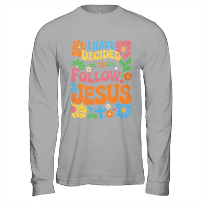 I Have Decided To Follow Jesus Retro Boho Christian Baptism Shirt & Hoodie | teecentury