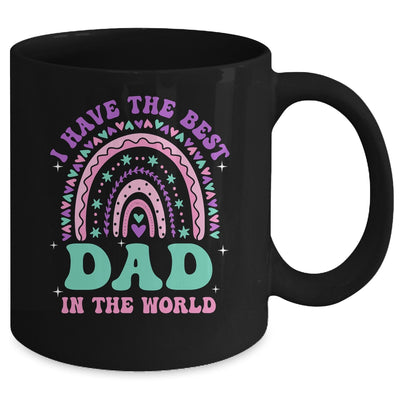 I Have The Best Dad In The World Daughter Girl Fathers Day Mug | teecentury