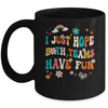 I Just Hope Both Teams Have Fun Funny American Football Mom Mug | teecentury