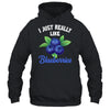 I Just Really Like Blueberries Lover Kids Boy Girls Funny Shirt & Tank Top | teecentury