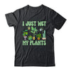 I Just Wet My Plants For A Funny Gardening Novelty Fan Shirt & Tank Top | teecentury