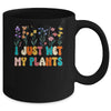 I Just Wet My Plants Funny Gardening Plant Lover Groovy Mug | teecentury