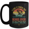 I Like It When She Bends Over Retro Funny Novelty Fishing Mug | teecentury