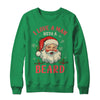 I Love A Man With A Beard Retro Christmas Santa For Women Shirt & Sweatshirt | teecentury