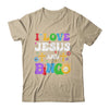 I Love Jesus And Bingo Christian Cross Board Games Shirt & Tank Top | teecentury