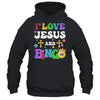I Love Jesus And Bingo Christian Cross Board Games Shirt & Tank Top | teecentury