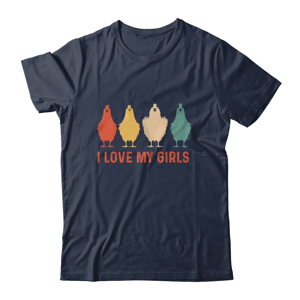 I Love My Girls Chicken Lady I Love My Girls Chickens Shirt & Tank Top | teecentury